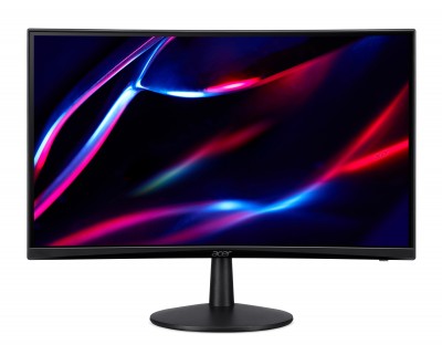 MONITOR ACER GAMER CURVO ED240Q Hbi 23.6; FULL HD 1920 x1080; VA;100Hz; 1ms (VRB); 1xVGA 1xHDMI; AMD FREESYNC