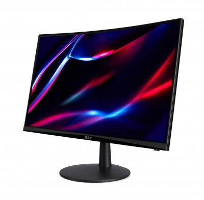 MONITOR ACER GAMER CURVO ED240Q Hbi 23.6; FULL HD 1920 x1080; VA;100Hz; 1ms (VRB); 1xVGA 1xHDMI; AMD FREESYNC