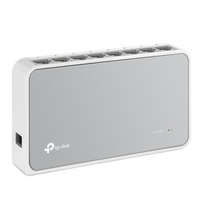 Switch de sobremesa con 8 puertos a 10/100 Mbps